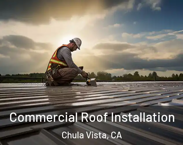  Commercial Roof Installation Chula Vista, CA