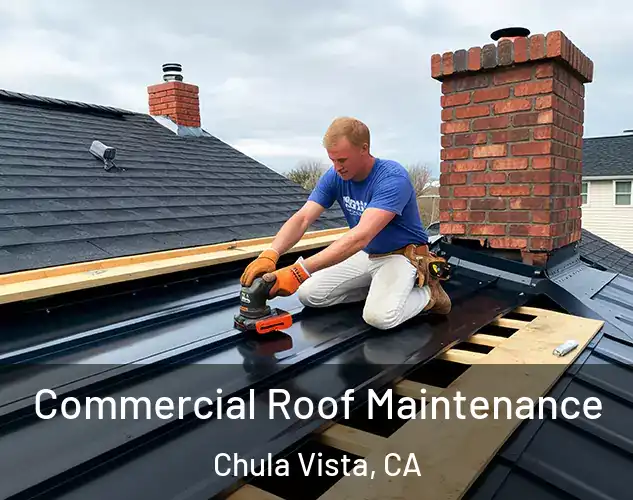  Commercial Roof Maintenance Chula Vista, CA