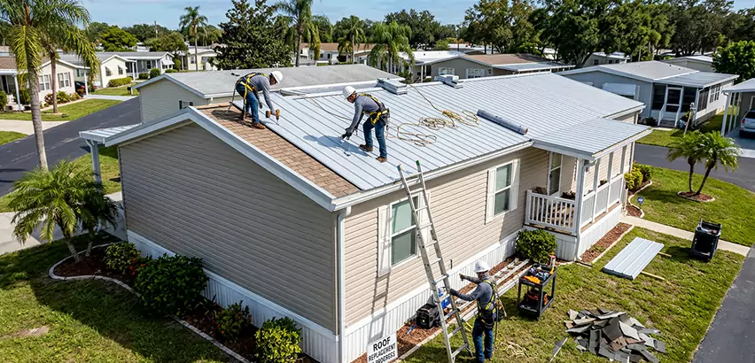Mobile Home Metal Roof Replacement in Chula Vista
