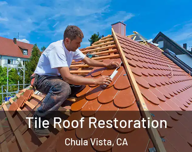  Tile Roof Restoration Chula Vista, CA